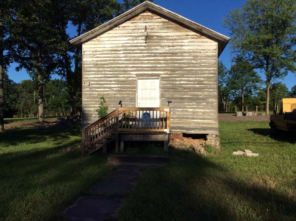 old heritage school masonry